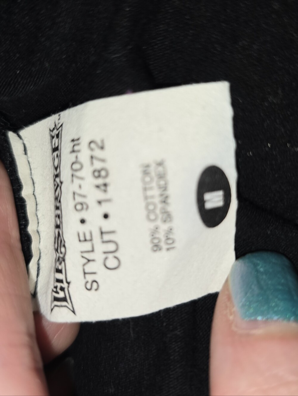 Lip Service Vintage Y2K Hot Topic Black Asymmetrical Cutout Top Medium Goth - Picture 3 of 4